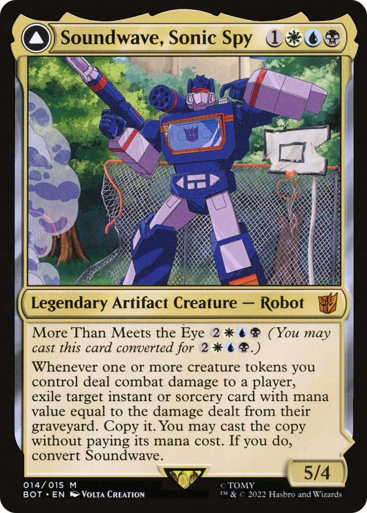 Image of Soundwave, Sonic Spy // Soundwave, Superior Captain [Transformers]