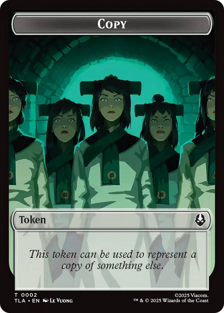 Image of Clue (0014) // Copy (0002) Double-Sided Token [Avatar: The Last Airbender Tokens]
