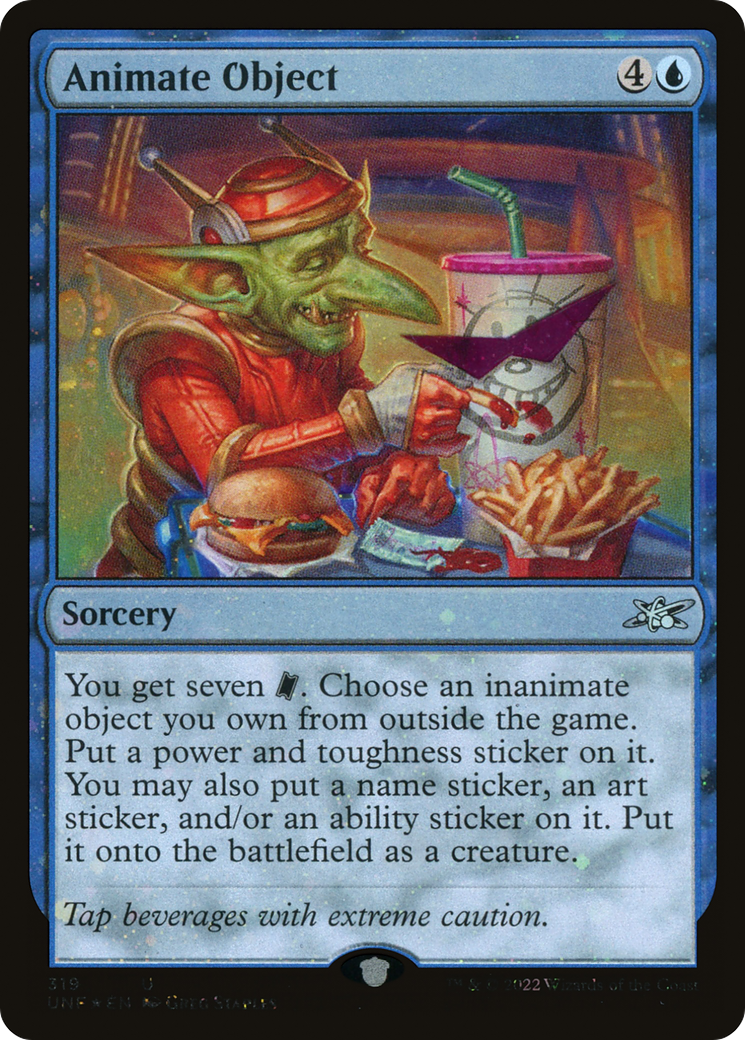 Image of Animate Object (Galaxy Foil) [Unfinity]