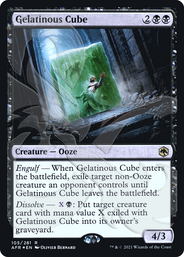 Image of Gelatinous Cube (Ampersand Promo) [Dungeons & Dragons: Adventures in the Forgotten Realms Promos]
