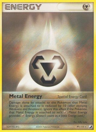 Image of Metal Energy (97/115) (Stamped) [EX: Unseen Forces]
