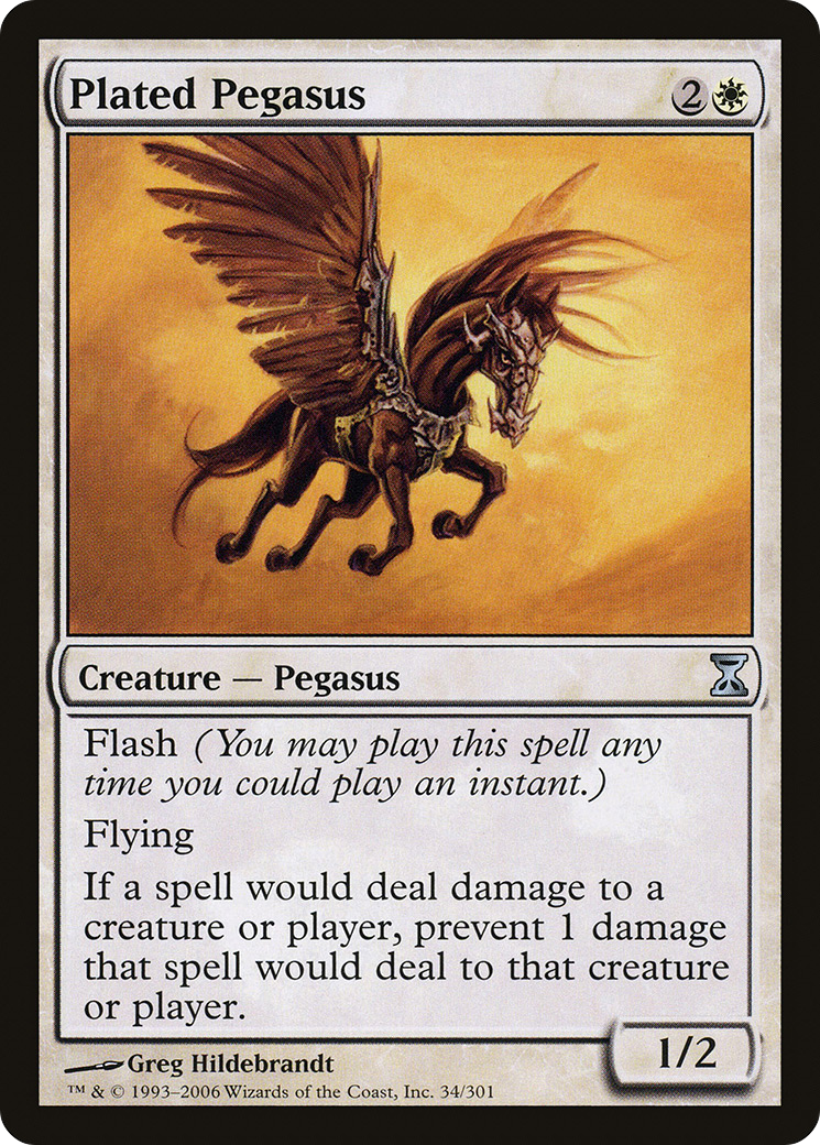 Image of Plated Pegasus [Time Spiral]