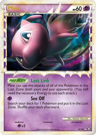 Image of Mew (97/102) [HeartGold & SoulSilver: Triumphant]