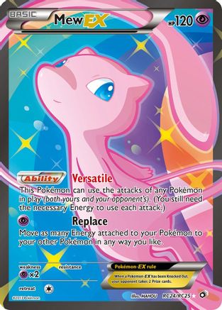 Image of Mew EX (RC24/RC25) [Black & White: Legendary Treasures]