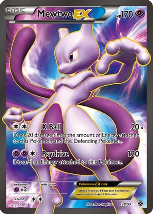 Image of Mewtwo EX (98/99) [Black & White: Next Destinies]