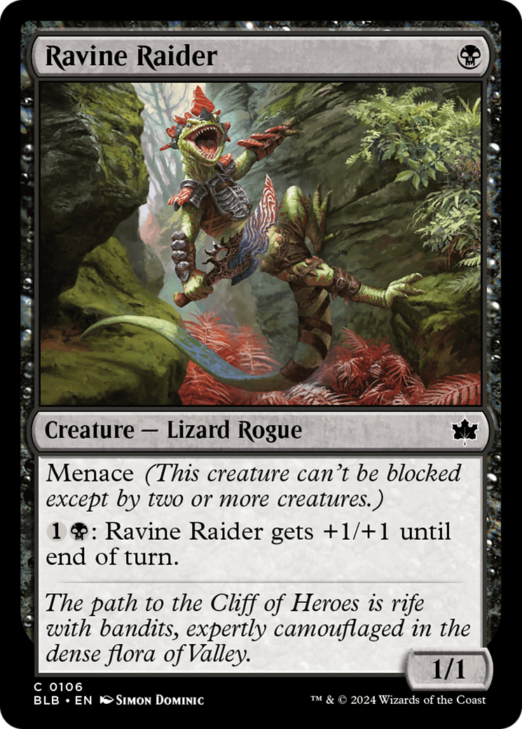 Image of Ravine Raider [Bloomburrow]
