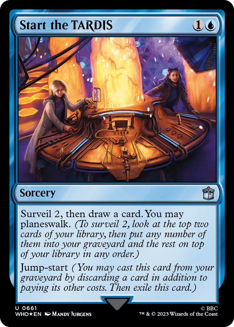 Image of Start the TARDIS (Surge Foil) [Doctor Who]