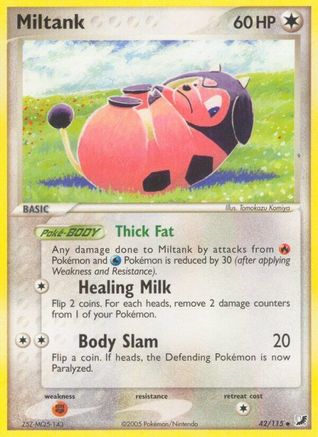 Image of Miltank (42/115) (Stamped) [EX: Unseen Forces]