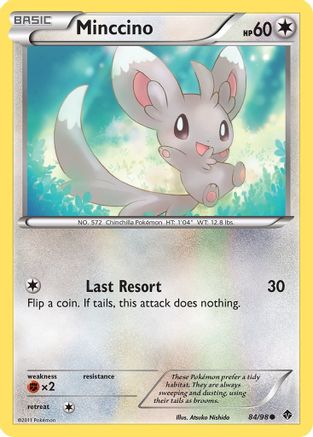 Image of Minccino (84/98) [Black & White: Emerging Powers]