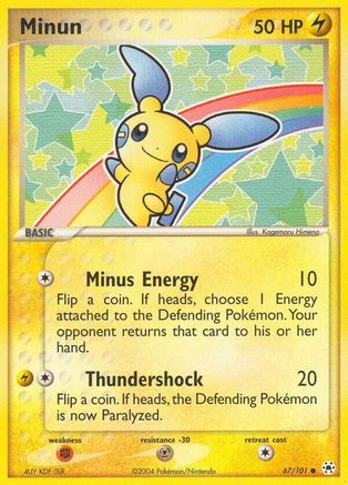Image of Minun (67/101) [EX: Hidden Legends]