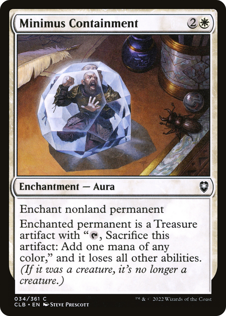 Image of Minimus Containment [Commander Legends: Battle for Baldur's Gate]