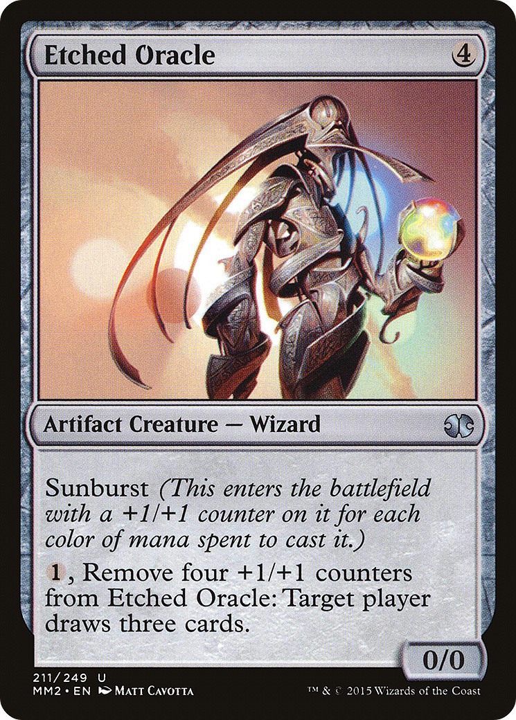 Image of Etched Oracle [Modern Masters 2015]