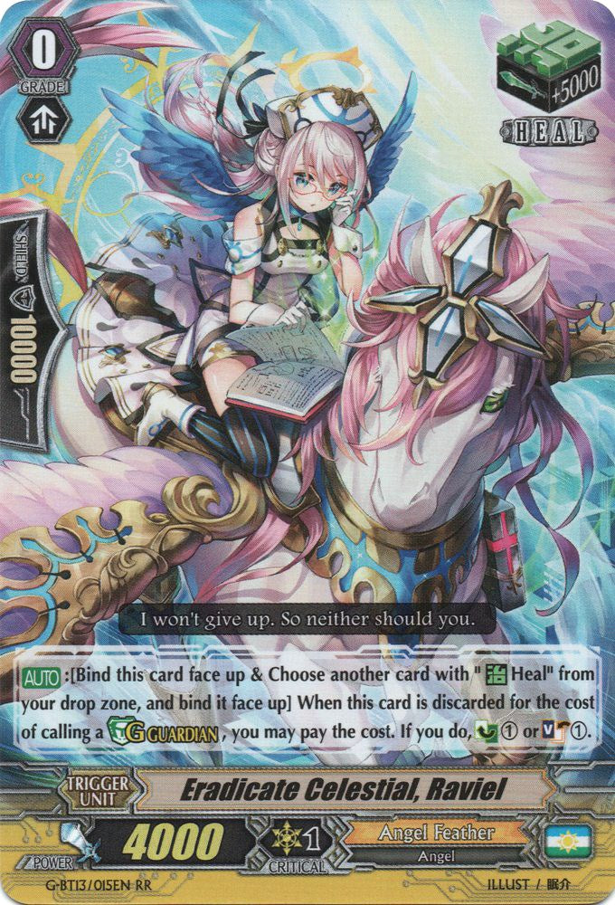 Image of Eradicate Celestial, Raviel (G-BT13/015EN) [Ultimate Stride]