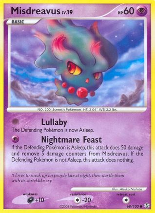 Image of Misdreavus (68/100) [Diamond & Pearl: Stormfront]
