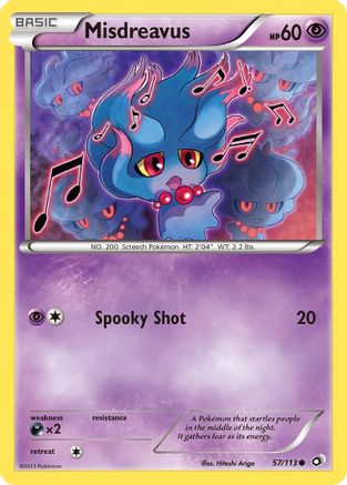 Image of Misdreavus (57/113) [Black & White: Legendary Treasures]