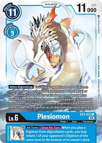Image of Plesiomon [EX3-023] [Revision Pack Cards]