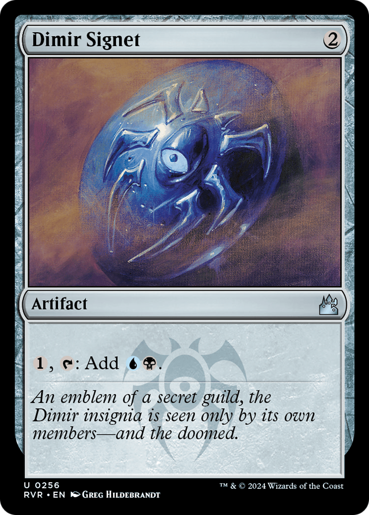 Image of Dimir Signet [Ravnica Remastered]