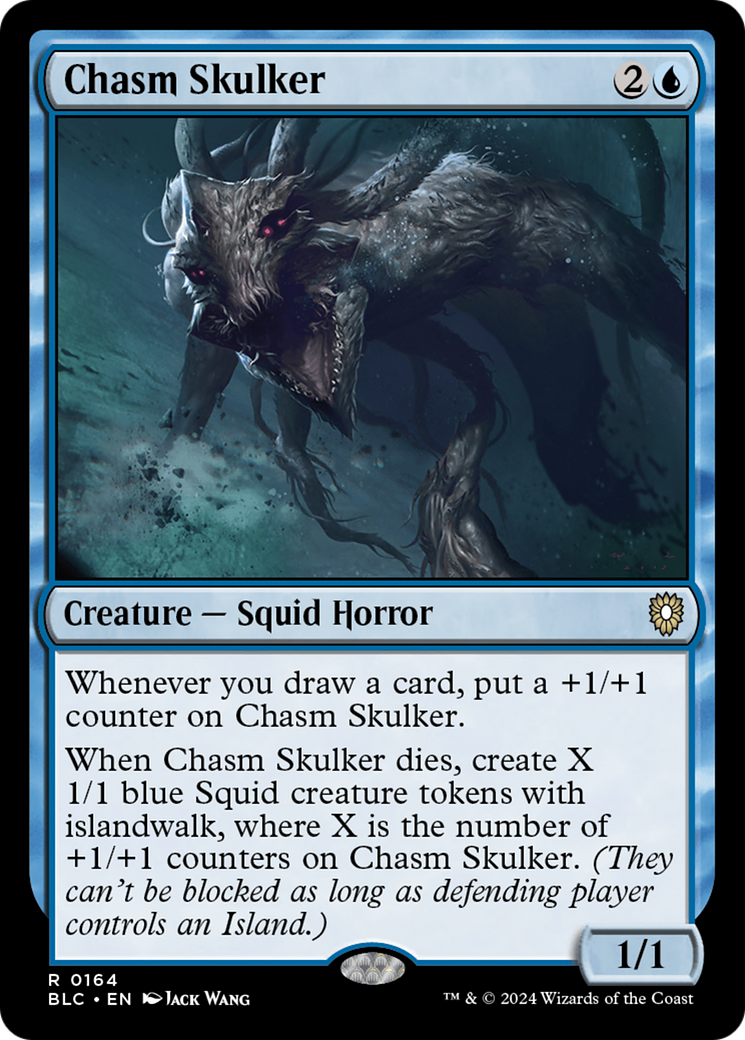 Image of Chasm Skulker [Bloomburrow Commander]