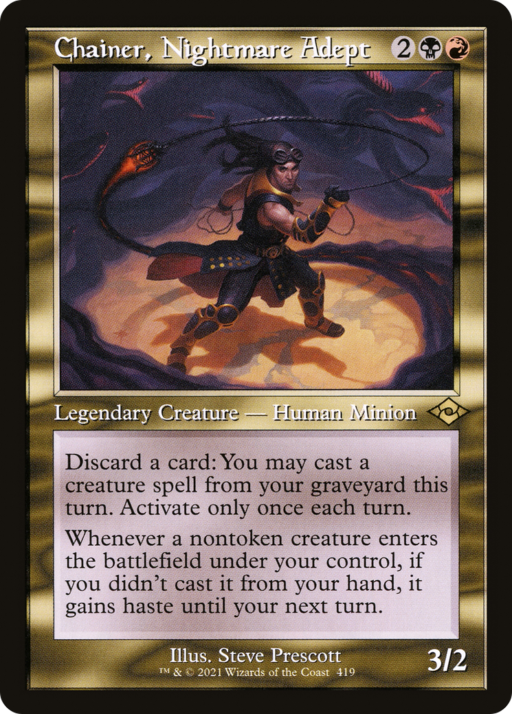 Image of Chainer, Nightmare Adept (Retro) [Modern Horizons 2]