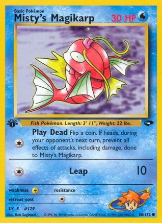 Image of Misty's Magikarp (88/132) [Gym Challenge 1st Edition]