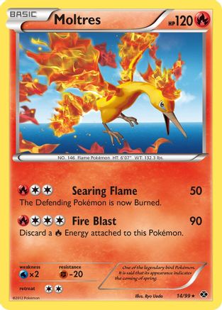 Image of Moltres (14/99) [Black & White: Next Destinies]