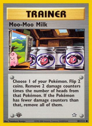 Image of Moo-Moo Milk (101/111) [Neo Genesis 1st Edition]