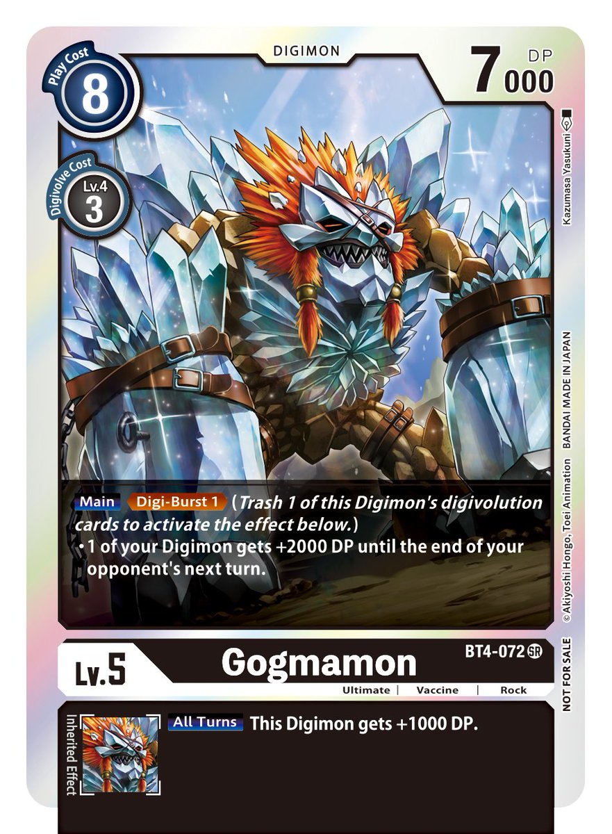Image of Gogmamon [BT4-072] (Event Pack 2) [Great Legend]