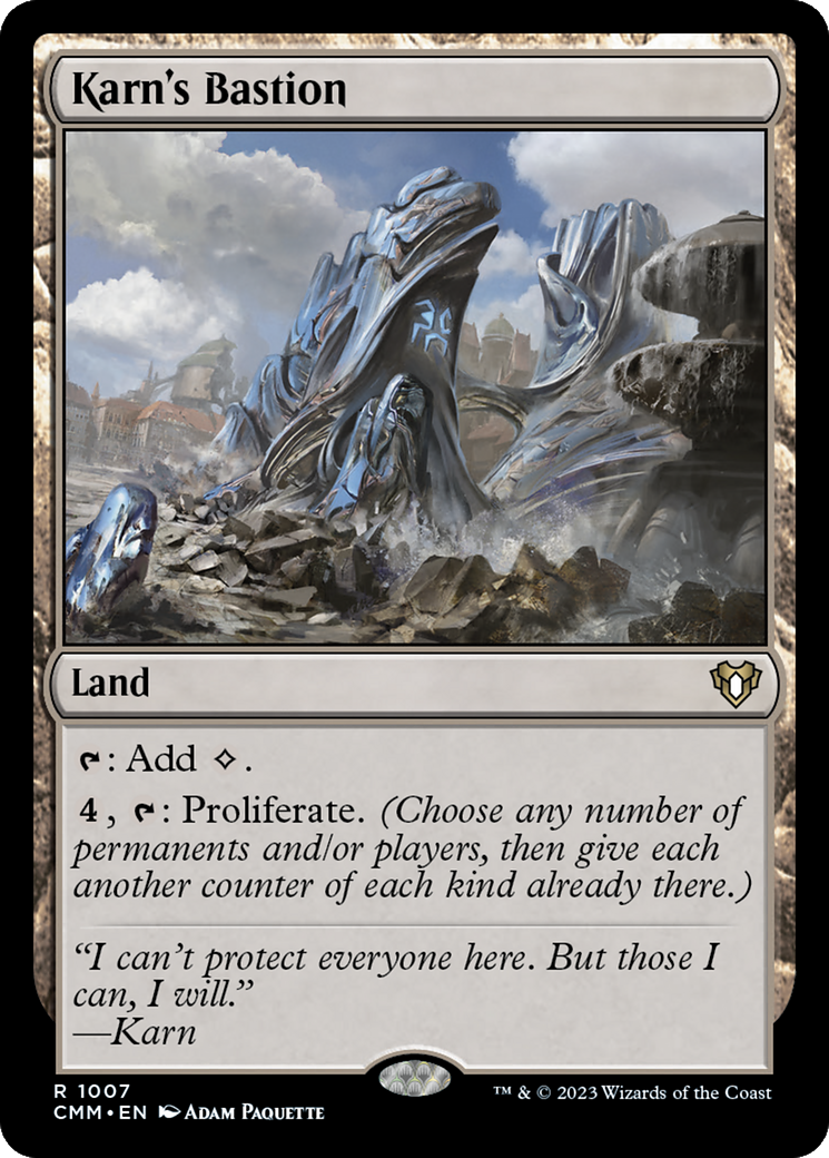 Image of Karn's Bastion [Commander Masters]