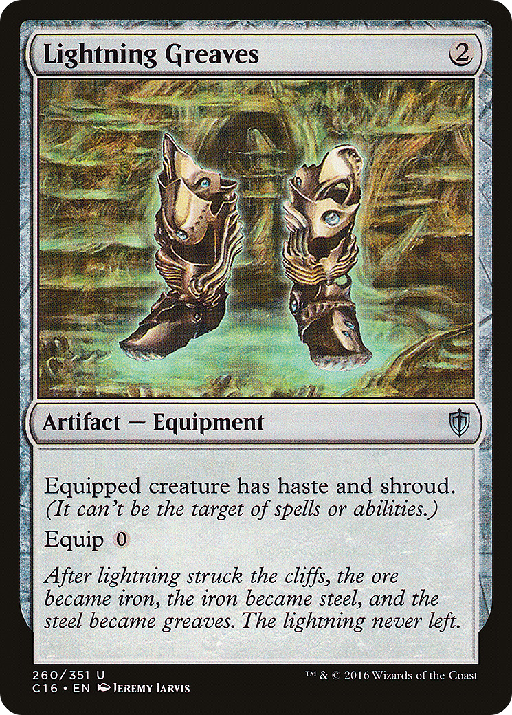 Image of Lightning Greaves [Commander 2016]