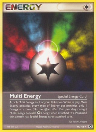 Image of Multi Energy (89/106) (Stamped) [EX: Emerald]
