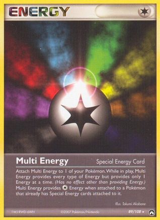 Image of Multi Energy (89/108) (Stamped) [EX: Power Keepers]
