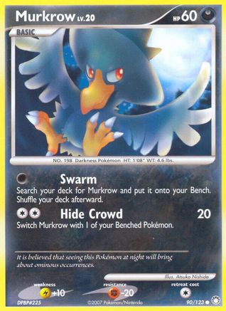Image of Murkrow (90/123) [Diamond & Pearl: Mysterious Treasures]