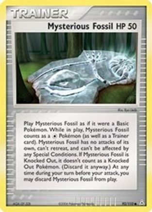 Image of Mysterious Fossil (92/110) (Stamped) [EX: Holon Phantoms]