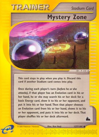 Image of Mystery Zone (137/144) [Skyridge]