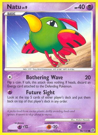 Image of Natu (96/132) [Diamond & Pearl: Secret Wonders]