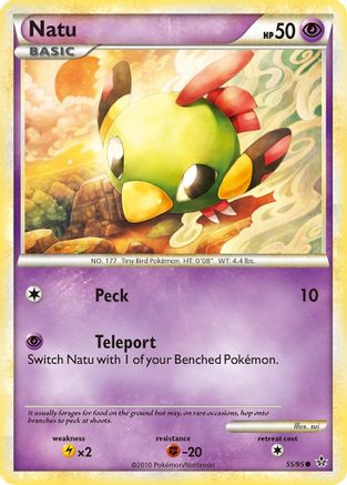 Image of Natu (55/95) [HeartGold & SoulSilver: Unleashed]