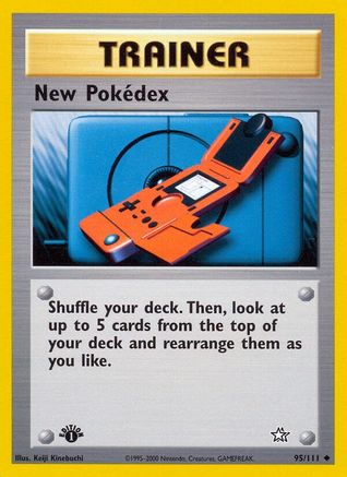 Image of New Pokedex (95/111) [Neo Genesis 1st Edition]