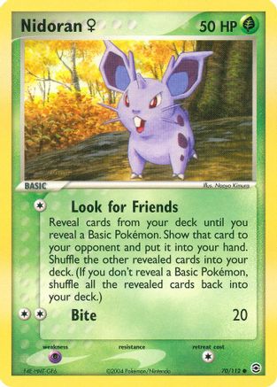 Image of Nidoran (70/112) (Female) [EX: FireRed & LeafGreen]