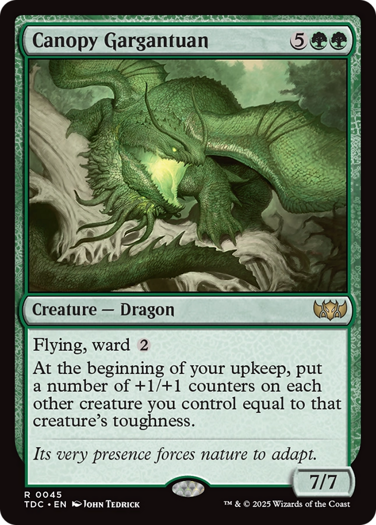 Image of Canopy Gargantuan [Tarkir: Dragonstorm Commander]