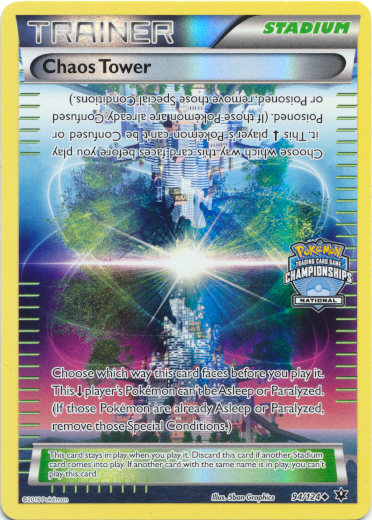 Image of Chaos Tower (94/124) (National Championship Promo) [XY: Fates Collide]
