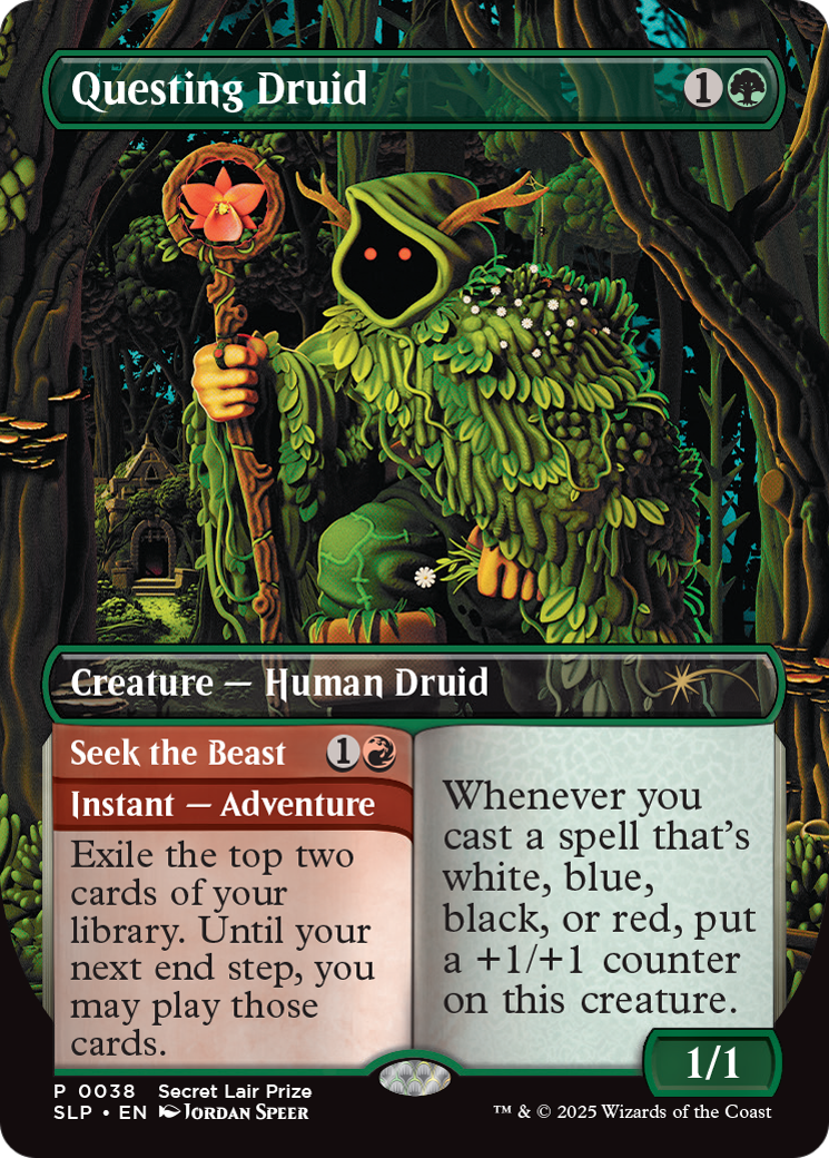 Image of Questing Druid [Secret Lair Showdown]