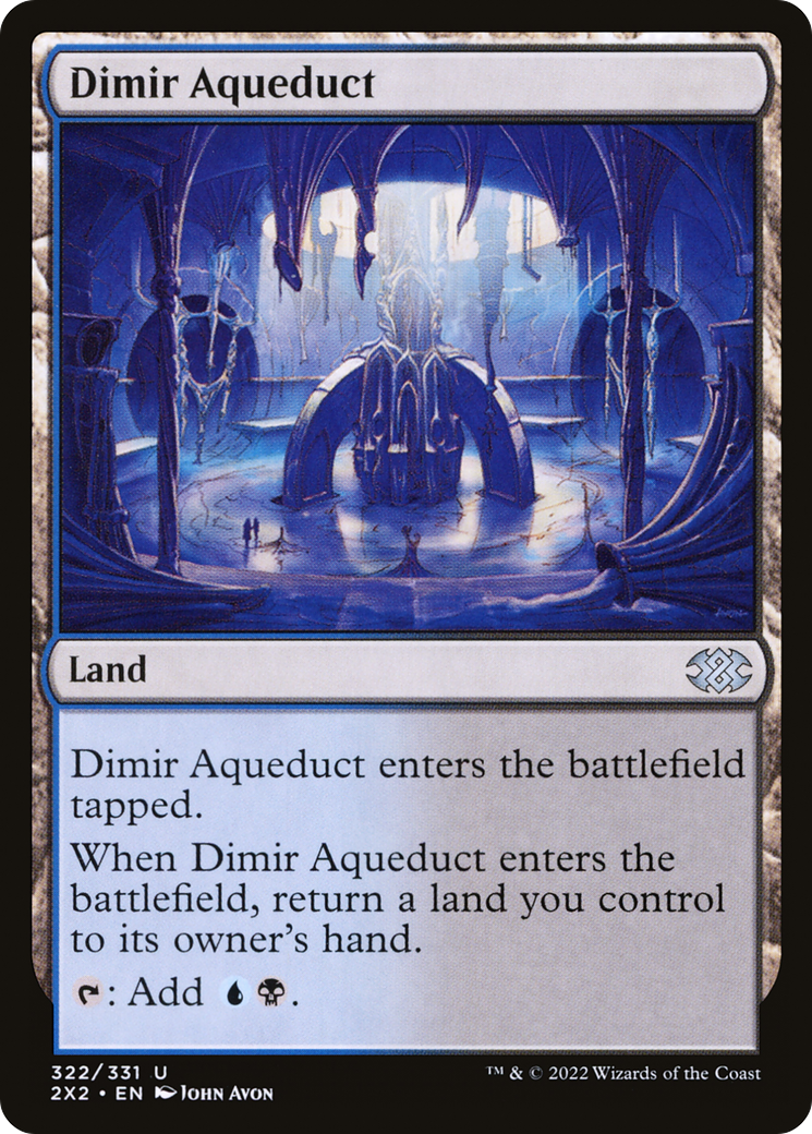 Image of Dimir Aqueduct [Double Masters 2022]