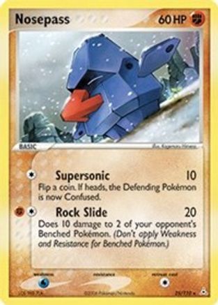 Image of Nosepass (25/110) (Stamped) [EX: Holon Phantoms]