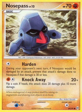 Image of Nosepass (69/99) [Platinum: Arceus]