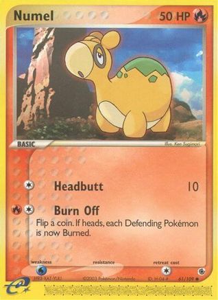 Image of Numel (61/109) [EX: Ruby & Sapphire]