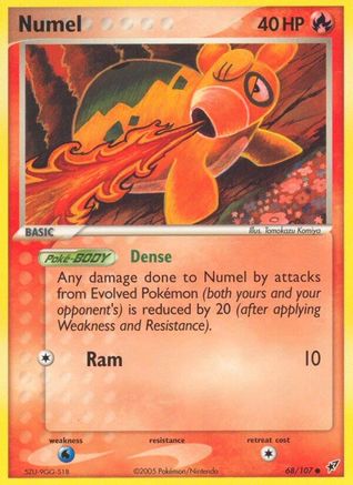 Image of Numel (68/107) (Stamped) [EX: Deoxys]