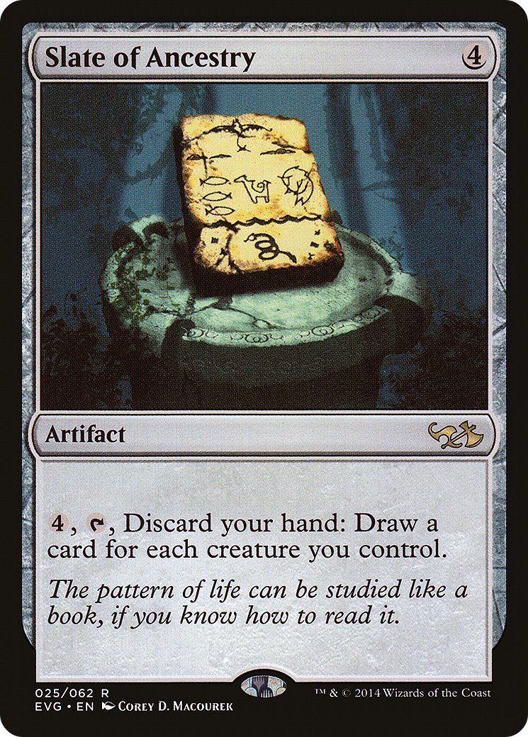 Image of Slate of Ancestry (Elves vs. Goblins) [Duel Decks Anthology]