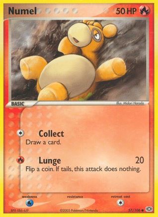 Image of Numel (57/106) (Stamped) [EX: Emerald]
