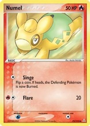Image of Numel (72/110) (Stamped) [EX: Holon Phantoms]