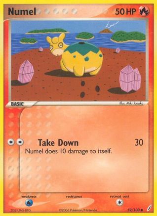 Image of Numel (59/100) (Stamped) [EX: Crystal Guardians]
